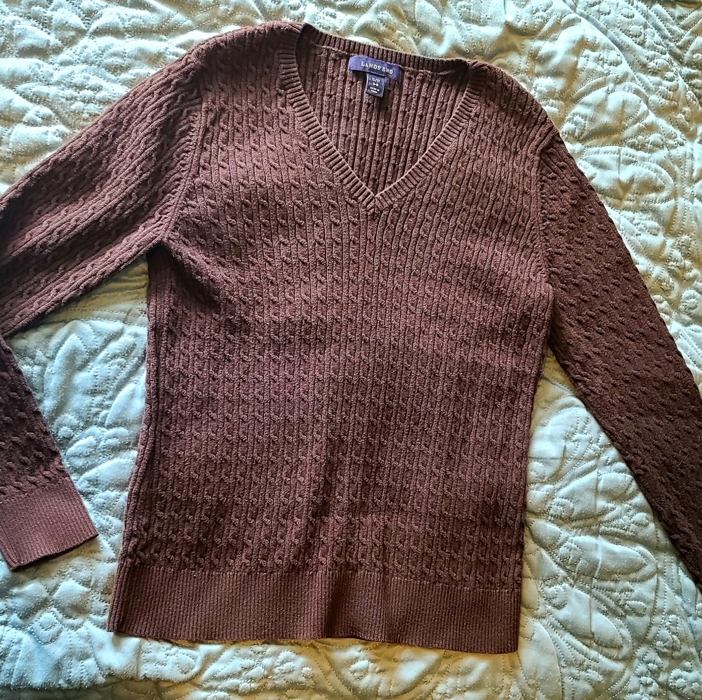 Land's End long sleeved sweater